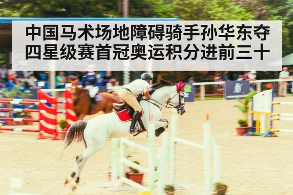 中国马术场地障碍骑手孙华东夺四星级赛首冠奥运积分进前三十