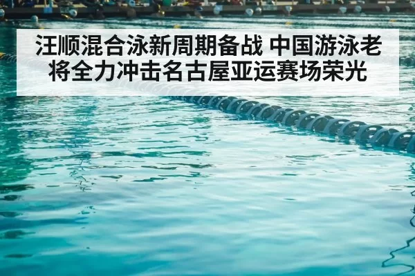 汪顺混合泳新周期备战 中国游泳老将全力冲击名古屋亚运赛场荣光